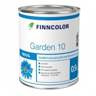 Эмаль алкидная Finncolor Garden 10 матовая база A 0,9 л