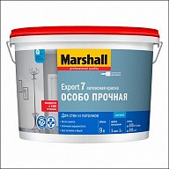 Краска латексная для стен и потолка Marshall EXPORT-7 BW (Прозрачный)